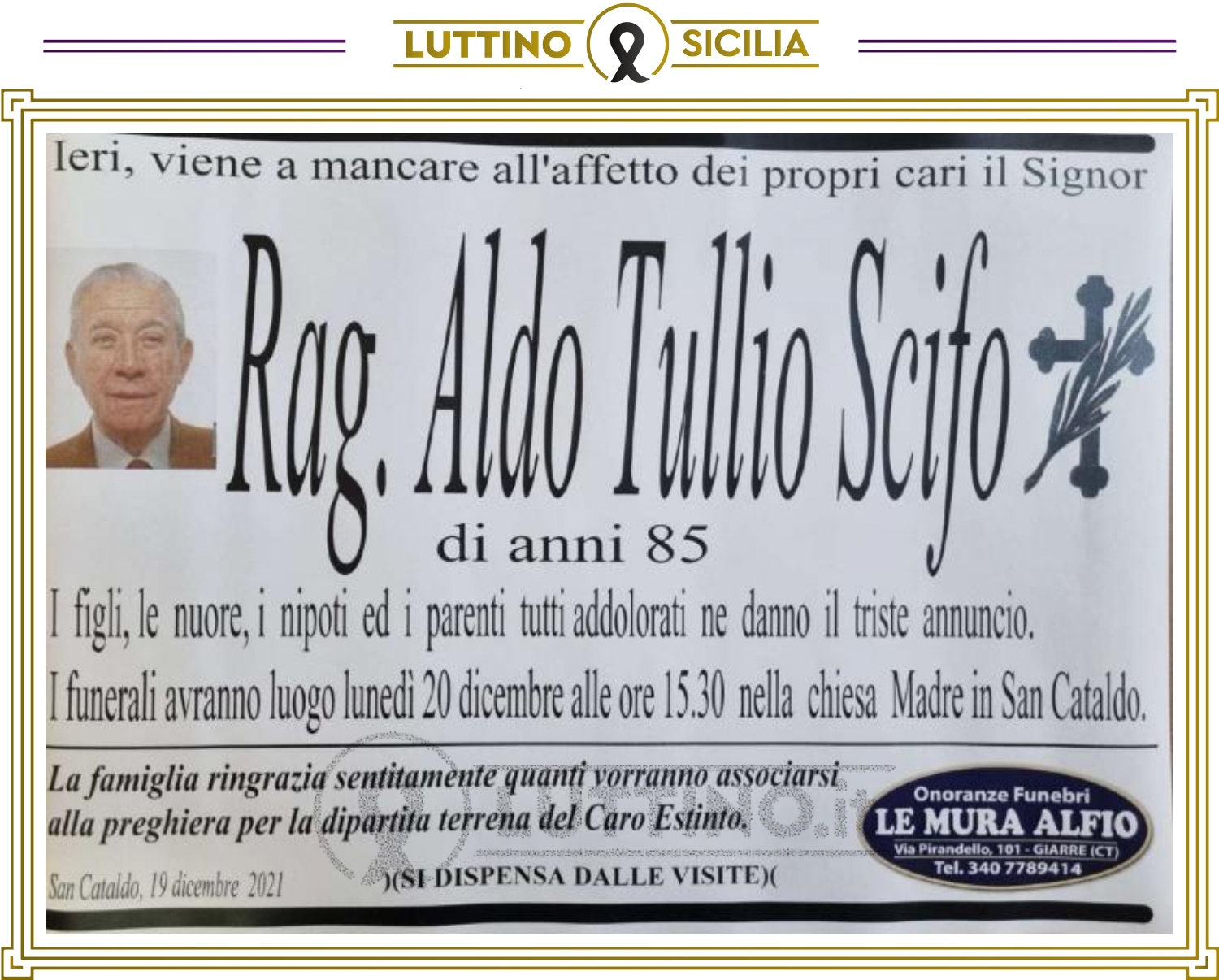 Aldo Tullio  Scifo